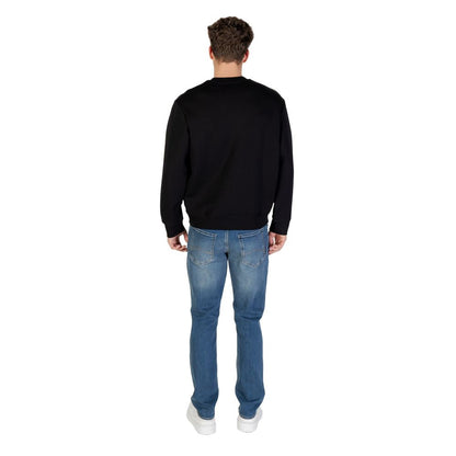 Activewear Sweatshirt by Armani Exchange for men in stretch polyester cotton features an contemporary silhouette with , refined detailing, and an contemporary for a sophisticated performance look.