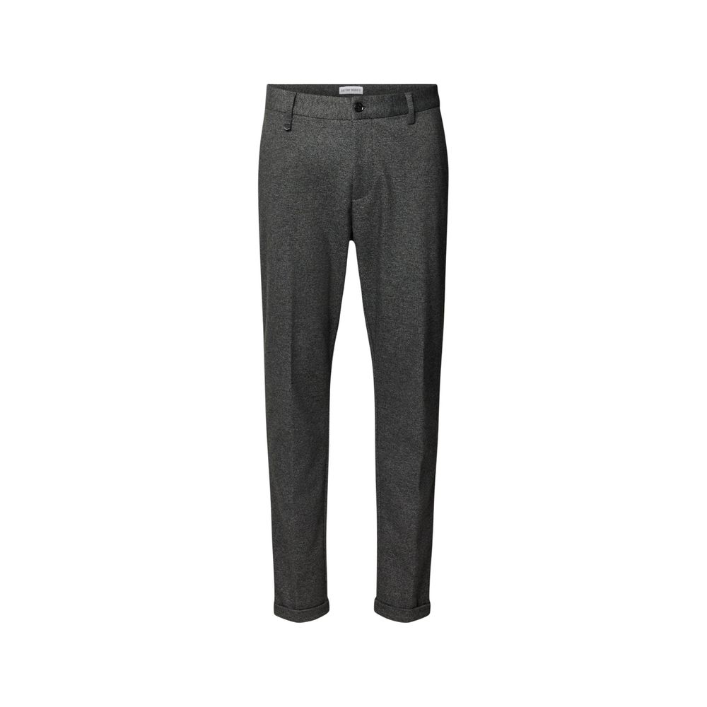 Trousers by Antony Morato for men in stretch poly & wool gray presents a smart silhouette, meticulously detailed with a smart skinny, a smart long, and a smart .