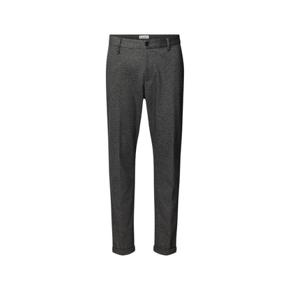 Trousers by Antony Morato for men in stretch poly & wool gray presents a smart silhouette, meticulously detailed with a smart skinny, a smart long, and a smart .