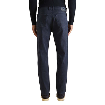 Jeckerson Men's Skinny Slim Denim Cotton Jeans - Blue