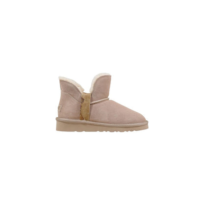 Ankle Boots by Alviero Martini Prima Classe for women in faux leather & fur beige features an high-performance design from the Women's Lightweight Faux Leather & Fur Ankle Boots collection, highlighting a high-performance and for a refined look.