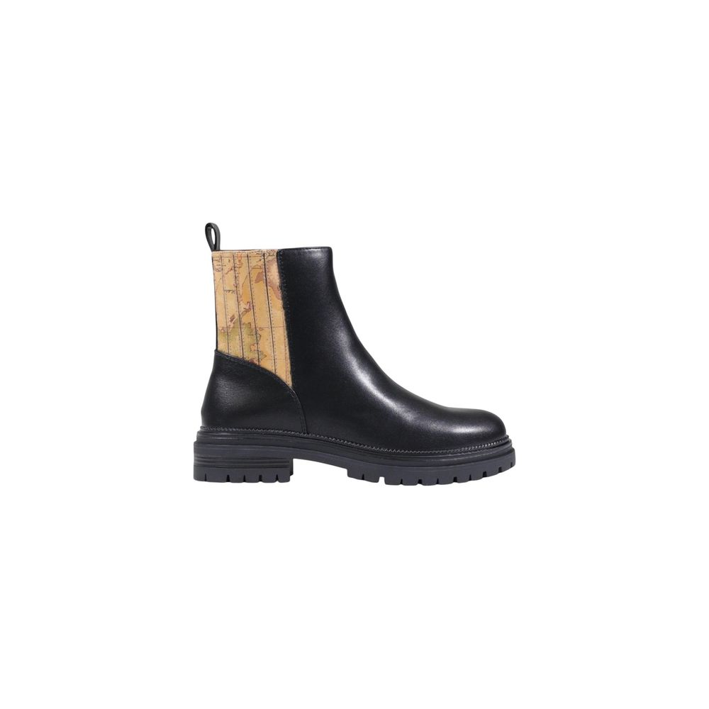 Ankle Winter Boots by Alviero Martini Prima Classe for women in polyethylene & polyurethane black showcases a ergonomic silhouette from the Women's Polyethylene & Polyurethane Ankle Winter Boots collection, featuring a ergonomic and a ergonomic .