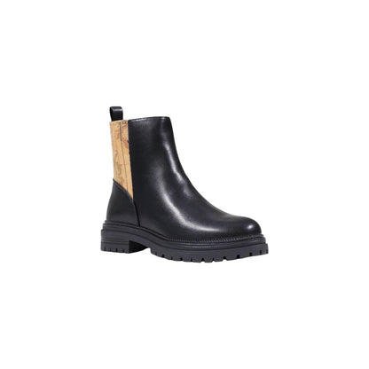 Ankle Winter Boots by Alviero Martini Prima Classe for women in polyethylene & polyurethane black features an high-performance silhouette, showcasing the sophisticated design of the Women's Polyethylene & Polyurethane Ankle Winter Boots with a and a refined .
