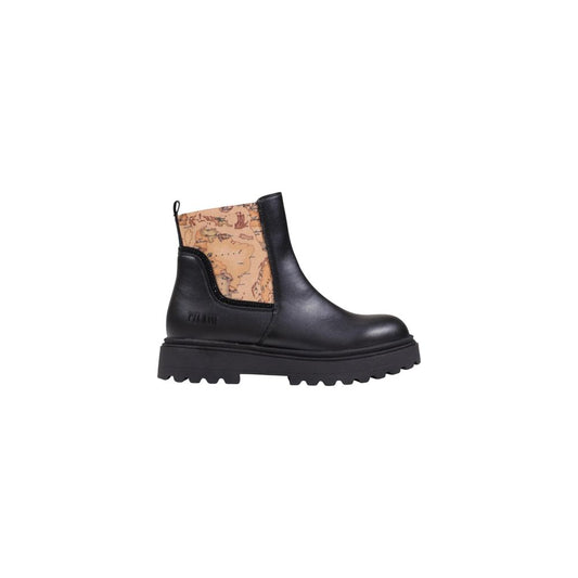 Ankle Winter Work Boots by Alviero Martini Prima Classe for women in polyester polyurethan & polyethylene black features an high-performance design from the Women's Polyester Polyurethan & Polyethylene Ankle Winter Work Boots collection, highlighting a high-performance and for a refined look.