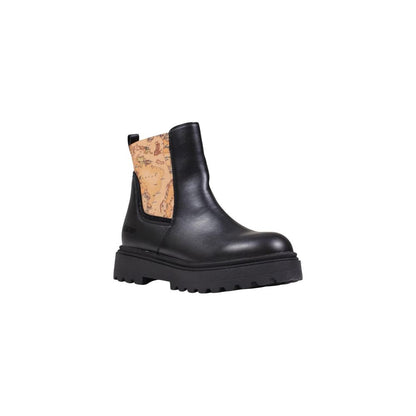 Ankle Winter Work Boots by Alviero Martini Prima Classe for women in polyester polyurethan & polyethylene black features an performance-driven Women's Polyester Polyurethan & Polyethylene Ankle Winter Work Boots silhouette, defined by a sophisticated and a performance-driven .