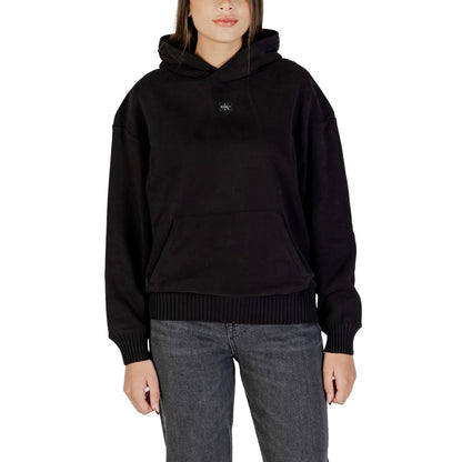 Calvin Klein Jeans Women's Cotton Hoodie - Black