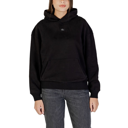 Calvin Klein Jeans Women's Cotton Hoodie - Black