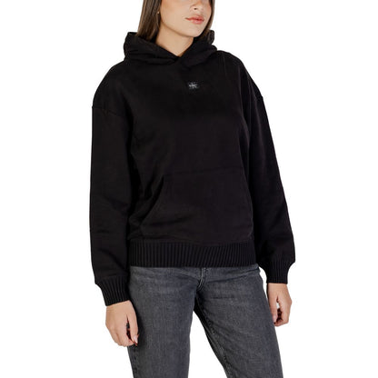 Calvin Klein Jeans Women's Cotton Hoodie - Black