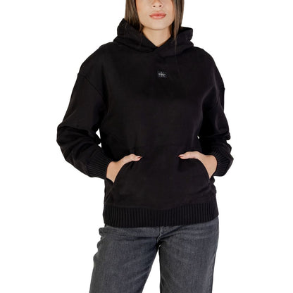 Calvin Klein Jeans Women's Cotton Hoodie - Black