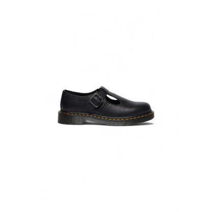 Platform Pumps Heels by Dr. Martens for women in leather & rubber black showcases a effortless chic silhouette, perfectly accentuating Women's Leather & Rubber Platform Pumps Heels with a effortless chic platform and effortless chic .