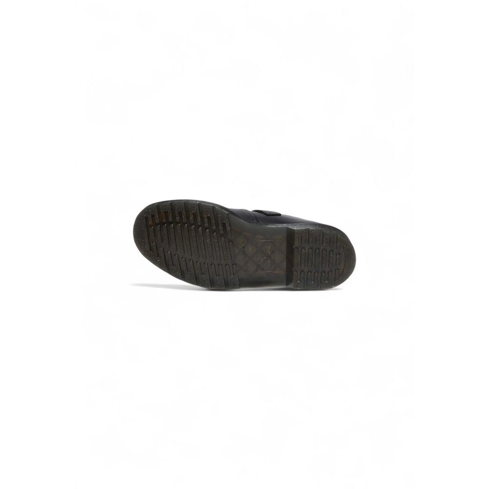 Platform Pumps Heels by Dr. Martens for women in leather & rubber black features an effortlessly chic silhouette, showcasing the elegant Women's Leather & Rubber Platform Pumps Heels design with a platform and a sophisticated .