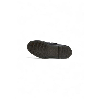 Platform Pumps Heels by Dr. Martens for women in leather & rubber black features an effortlessly chic silhouette, showcasing the elegant Women's Leather & Rubber Platform Pumps Heels design with a platform and a sophisticated .