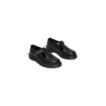 Platform Pumps Heels by Dr. Martens for women in leather & rubber and black showcases a effortlessly elegant silhouette as Women's Leather & Rubber Platform Pumps Heels, featuring a effortlessly elegant platform and a effortlessly elegant for an elegant look.