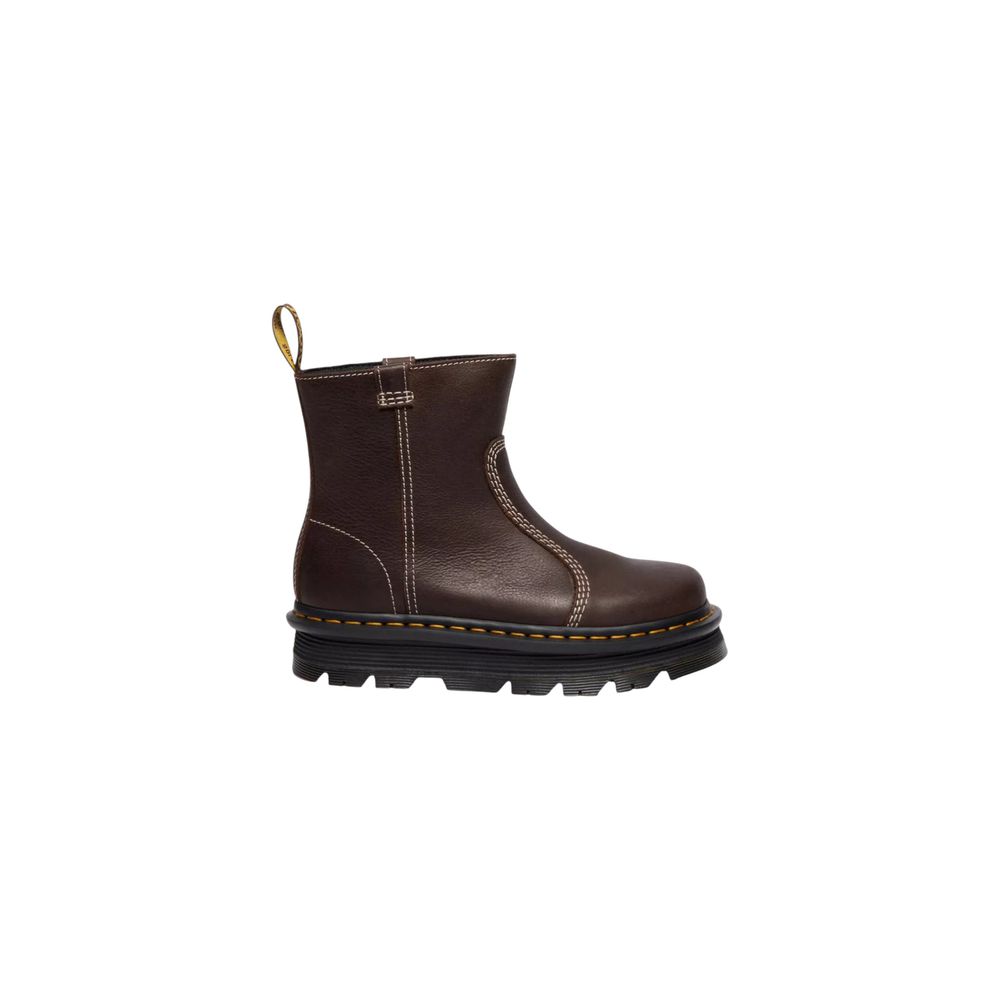 Ankle Boots by Dr. Martens for women in leather brown features an high-performance design from the Women's Leather Ankle Boots collection, highlighting a high-performance and for a refined look.