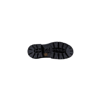 Platform Pumps Heels by PINKO for women in leather & rubber and black showcases a effortlessly elegant silhouette as Women's Leather & Rubber Platform Pumps Heels, featuring a effortlessly elegant platform and a effortlessly elegant for an elegant look.