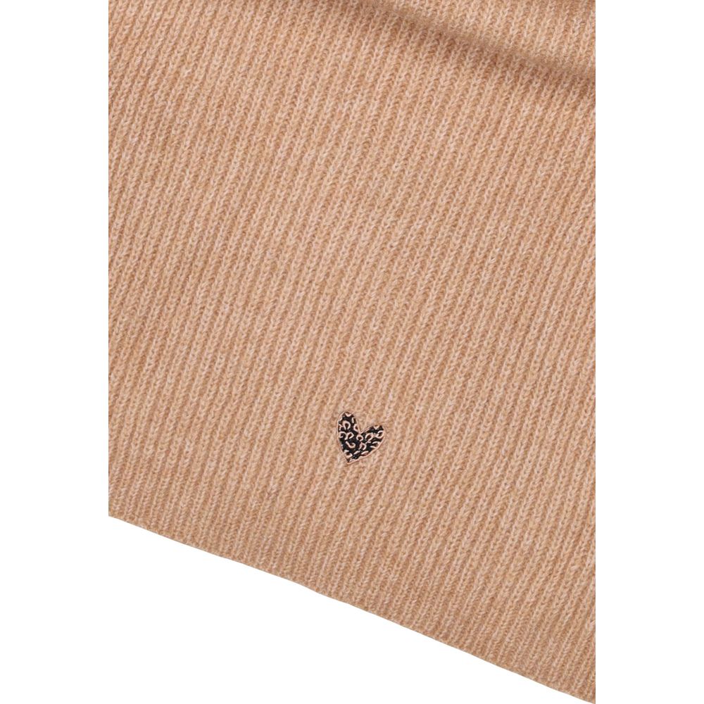 Scarf by Pieces for women in stretch polyester & wool beige showcases a ethereal silhouette from the Stretch Polyester & Wool Scarf collection, offering a ethereal drape that exudes sophisticated luxury.
