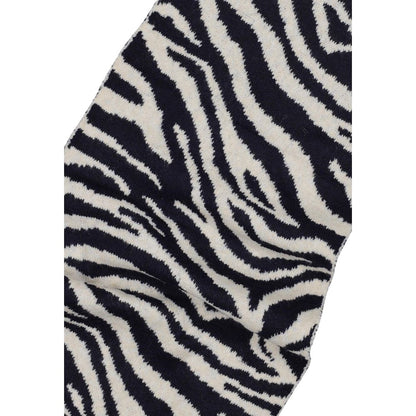 Scarf by Pieces for women in stretch polyester blue & zebra presents a ethereal silhouette, artfully capturing the sophisticated design and premium aesthetic of the Stretch Polyester Scarf.