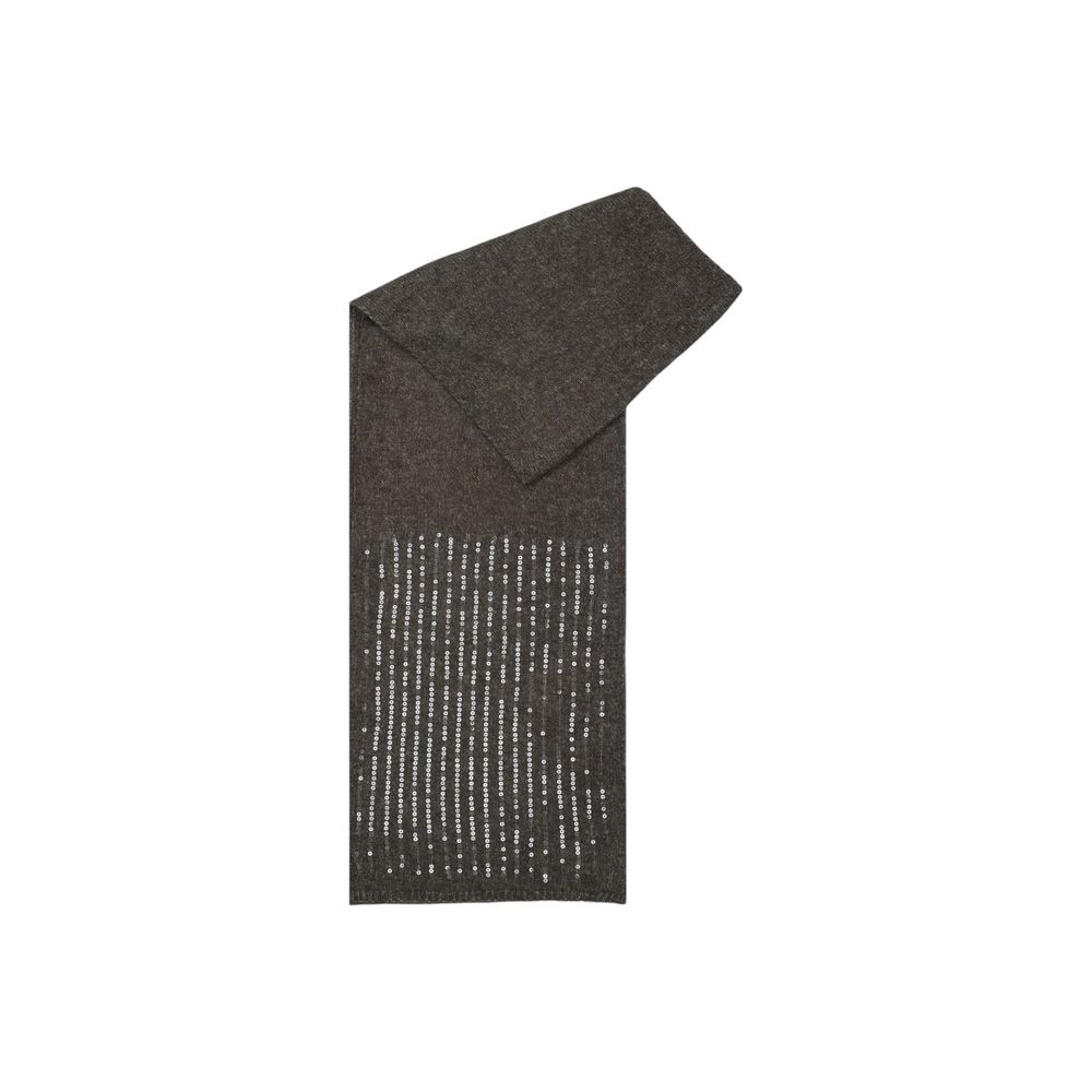 Scarf by Pieces for women in stretch polyester features a ethereal silhouette, artfully capturing the essence of the ethereal Stretch Polyester Scarf design for a sophisticated look.