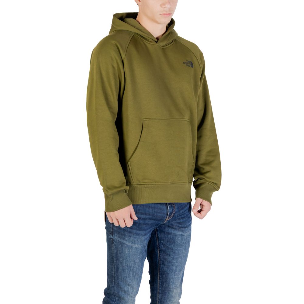 Hooded Hoodie by The North Face for men in cotton & kangaroo features a authentic silhouette, showcasing a sophisticated hooded neckline and authentic detail for a refined finish.