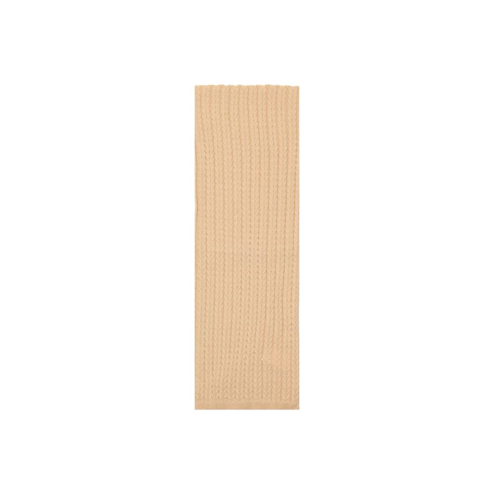 Scarf by Only for women in polyester beige features a ethereal silhouette, artfully capturing the essence of the ethereal Polyester Scarf design for a sophisticated look.