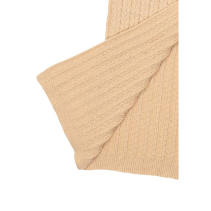 Scarf by Only for women in polyester beige showcases a ethereal silhouette, artfully capturing the essence of the ethereal Polyester Scarf design for a sophisticated look.