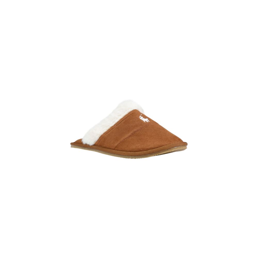Slip-On Slippers by Ralph Lauren for women in plush brown presents a something went wrong. try again. silhouette, perfectly capturing the something went wrong. try again. essence of Women's Lightweight Plush Slip-On Slippers with its signature and .