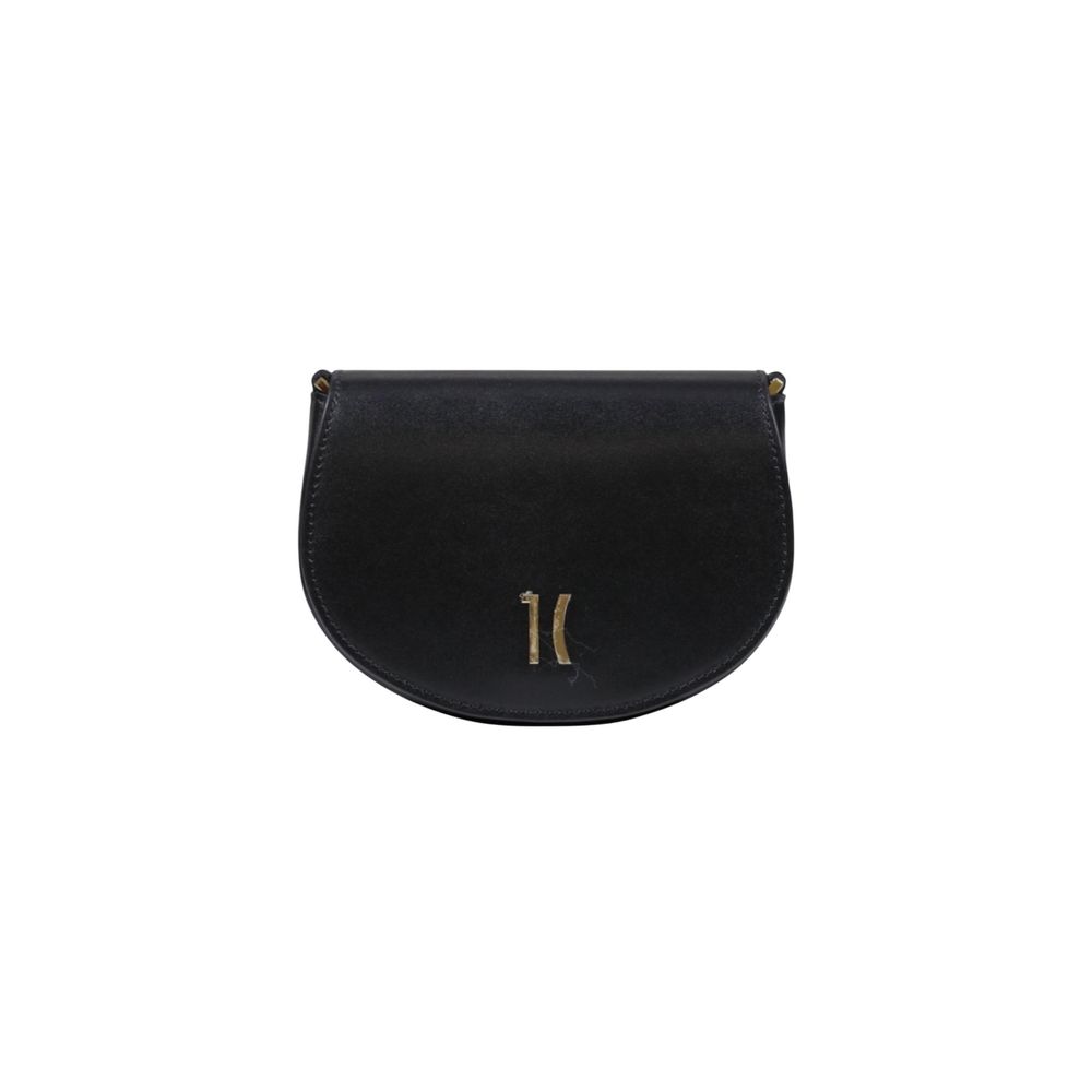 Alviero Martini Prima Classe Leather Small 2-in-1 Shoulder & Crossbody Handbag - Black
