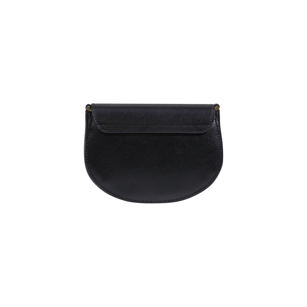 Alviero Martini Prima Classe Leather Small 2-in-1 Shoulder & Crossbody Handbag - Black