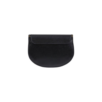 Alviero Martini Prima Classe Leather Small 2-in-1 Shoulder & Crossbody Handbag - Black