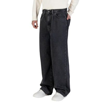 Jeans by Only & Sons for men in beaver hair & denim cotton black & natural features an refined tailoring silhouette, showcasing a premium relaxed-fit & regular-fit with a and long cut for a refined tailoring look.