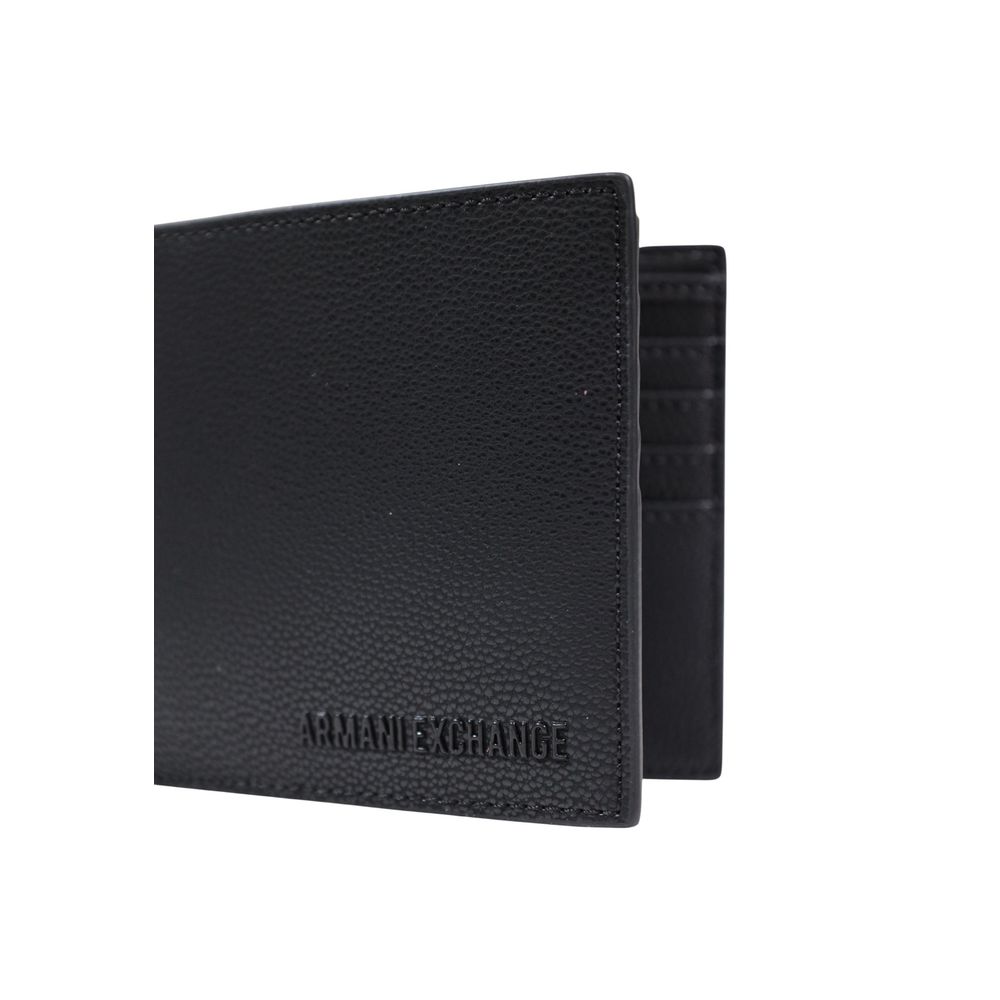 Armani Exchange Polyester Wallet - Black