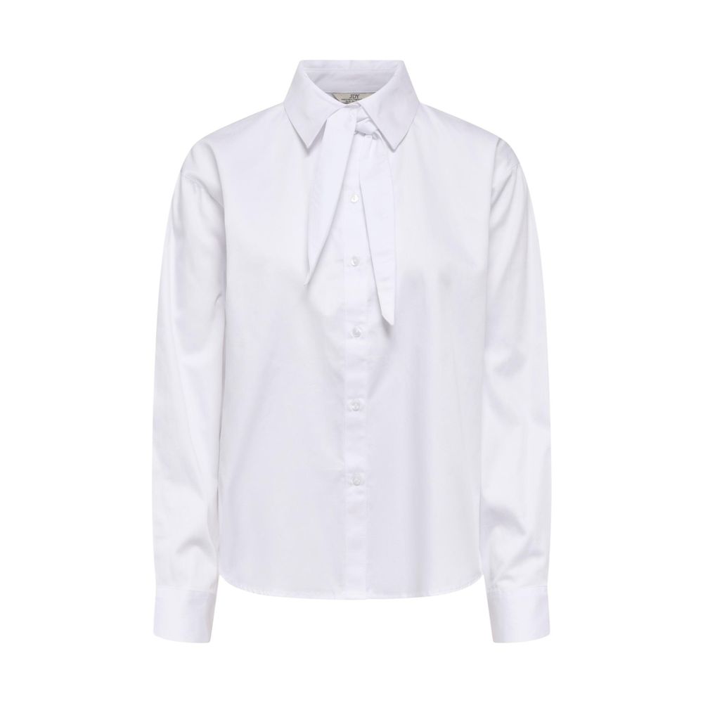 Shirt by Jacqueline De Yong for women in cotton white, featuring a nuanced and nuanced for a sophisticated finish.
