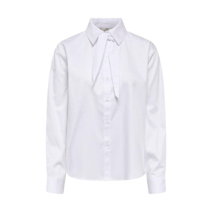 Shirt by Jacqueline De Yong for women in cotton white, featuring a nuanced and nuanced for a sophisticated finish.