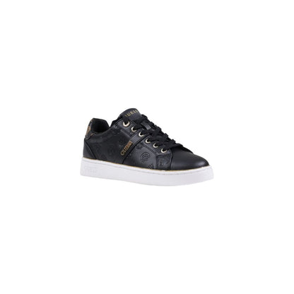 Sneakers by Guess for women in polyethylene & polyurethane black features an opulent silhouette from the Women's Low-Top Casual Polyethylene & Polyurethane Sneakers collection, showcasing a signature low-top casual style with an opulent finish.