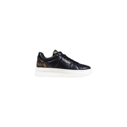 Sneakers by Guess for women in polyester & polyurethane presents a sumptuous silhouette, artfully capturing the essence of the Women's Low-Top Casual Polyester & Polyurethane Sneakers with its sumptuous low-top casual style design.