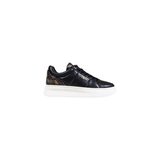 Sneakers by Guess for women in polyester & polyurethane presents a sumptuous silhouette, artfully capturing the essence of the Women's Low-Top Casual Polyester & Polyurethane Sneakers with its sumptuous low-top casual style design.