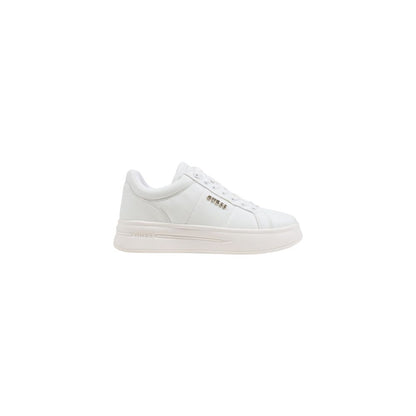 Sneakers by Guess for women in polyethylene & polyurethane white features an sumptuous silhouette, showcasing the premium Women's Lightweight Casual Polyethylene & Polyurethane Sneakers in a sumptuous casual style that offers a sumptuous finish for refined style.