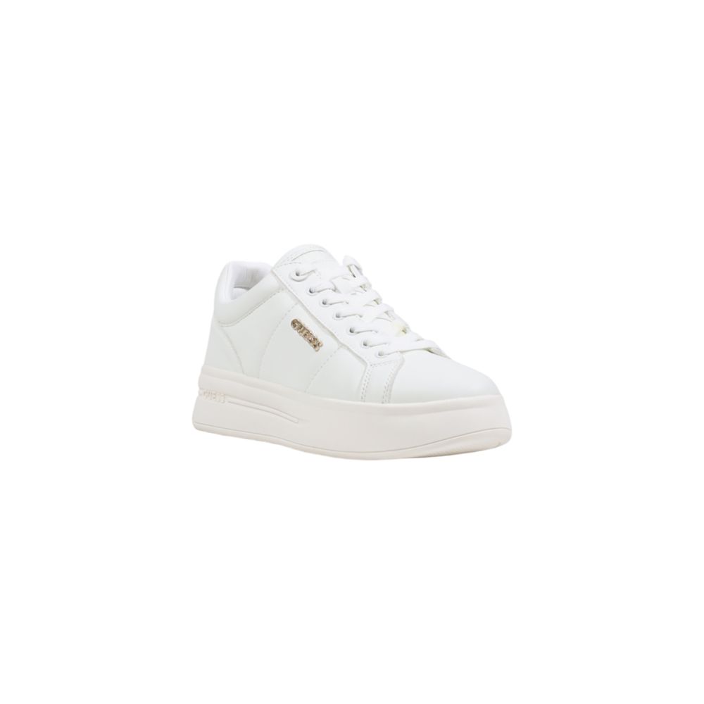 Sneakers by Guess for women in polyethylene & polyurethane white features a sumptuous design, perfectly showcasing the sumptuous casual style of this Women's Lightweight Casual Polyethylene & Polyurethane Sneakers.