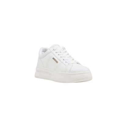 Sneakers by Guess for women in polyethylene & polyurethane white features a sumptuous design, perfectly showcasing the sumptuous casual style of this Women's Lightweight Casual Polyethylene & Polyurethane Sneakers.