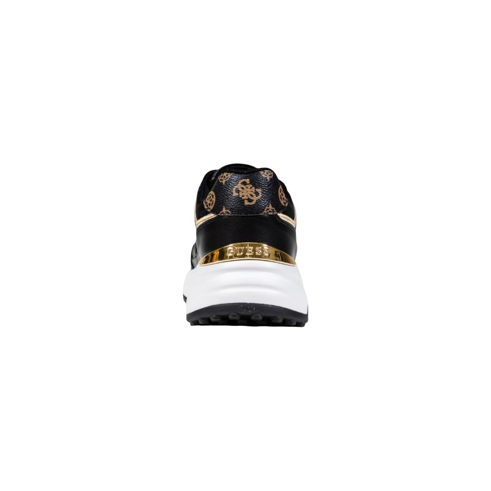 Sneakers by Guess for women in polyester polyurethan & polyethylene black features a sumptuous design, perfectly showcasing the sumptuous casual style of this Women's Lightweight Casual Polyester Polyurethan & Polyethylene Sneakers.