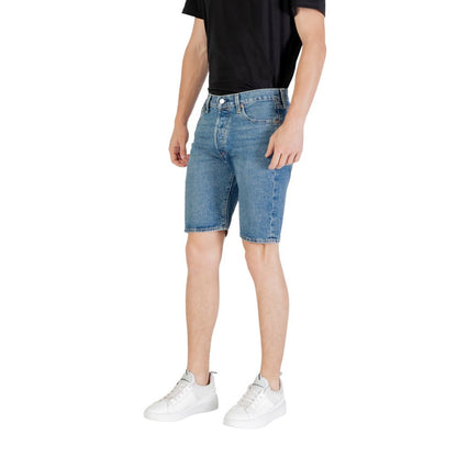 Levi's Men's Stretch Denim Cotton Shorts - Blue