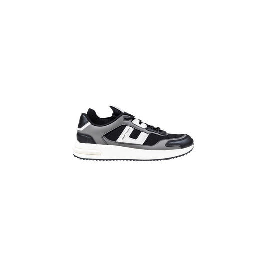 Sneakers by Armani Exchange for men in polyester presents a sumptuous silhouette as Men's Athletic Casual Polyester Sneakers, expertly defined by a sumptuous athletic casual style for a sumptuous, high-fashion look.