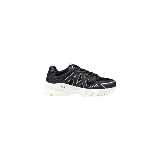 Sneakers by Armani Exchange for women in polyester features an sumptuous design from the Women's Athletic Casual Polyester Sneakers collection, highlighting a sumptuous athletic casual style for a premium, high-fashion look.