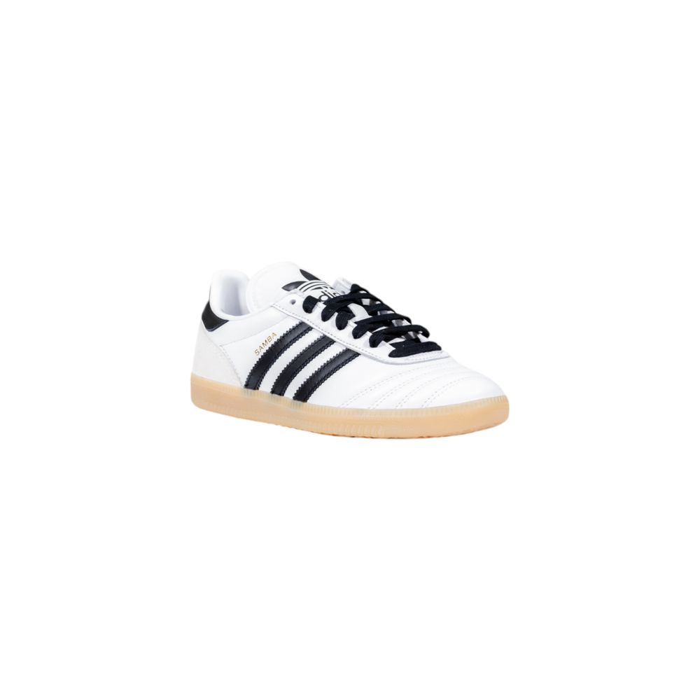 Adidas Originals Women's Athletic Casual Leather & Rubber Sneakers - Black White Striped