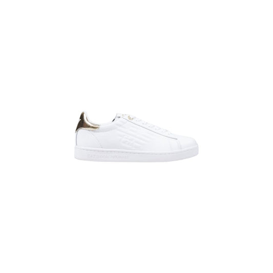 EA7 Emporio Armani Women's Low-Top Casual Leather & Rubber Sneakers - White