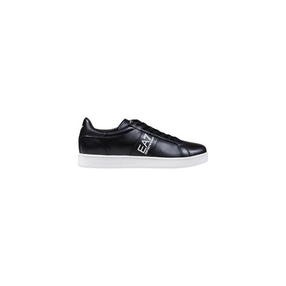 EA7 Emporio Armani Men's Padded Casual Leather & Rubber Sneakers - Black White