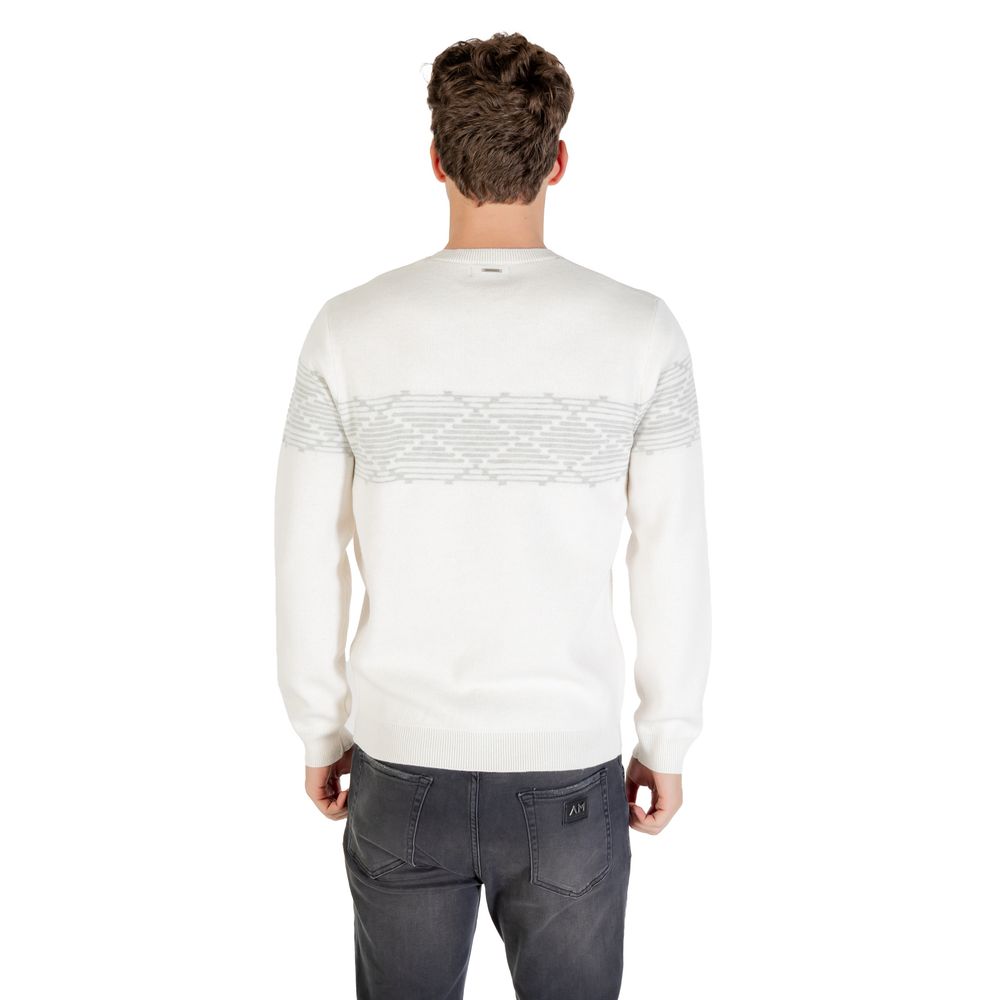 Sweatshirt by Antony Morato for men in wool polyester & polyamide beige features an exquisite silhouette, showcasing and details for a exquisite look.