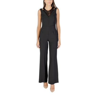 One-Piece by Rinascimento for women in stretch polyester black showcases a eye catching silhouette, artfully detailed with a eye catching and sleeveless for a eye catching, sophisticated finish.