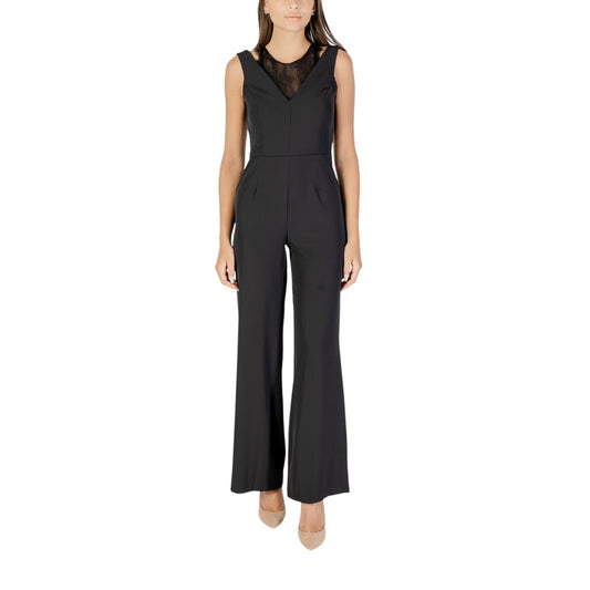 One-Piece by Rinascimento for women in stretch polyester black showcases a eye catching silhouette, artfully detailed with a eye catching and sleeveless for a eye catching, sophisticated finish.
