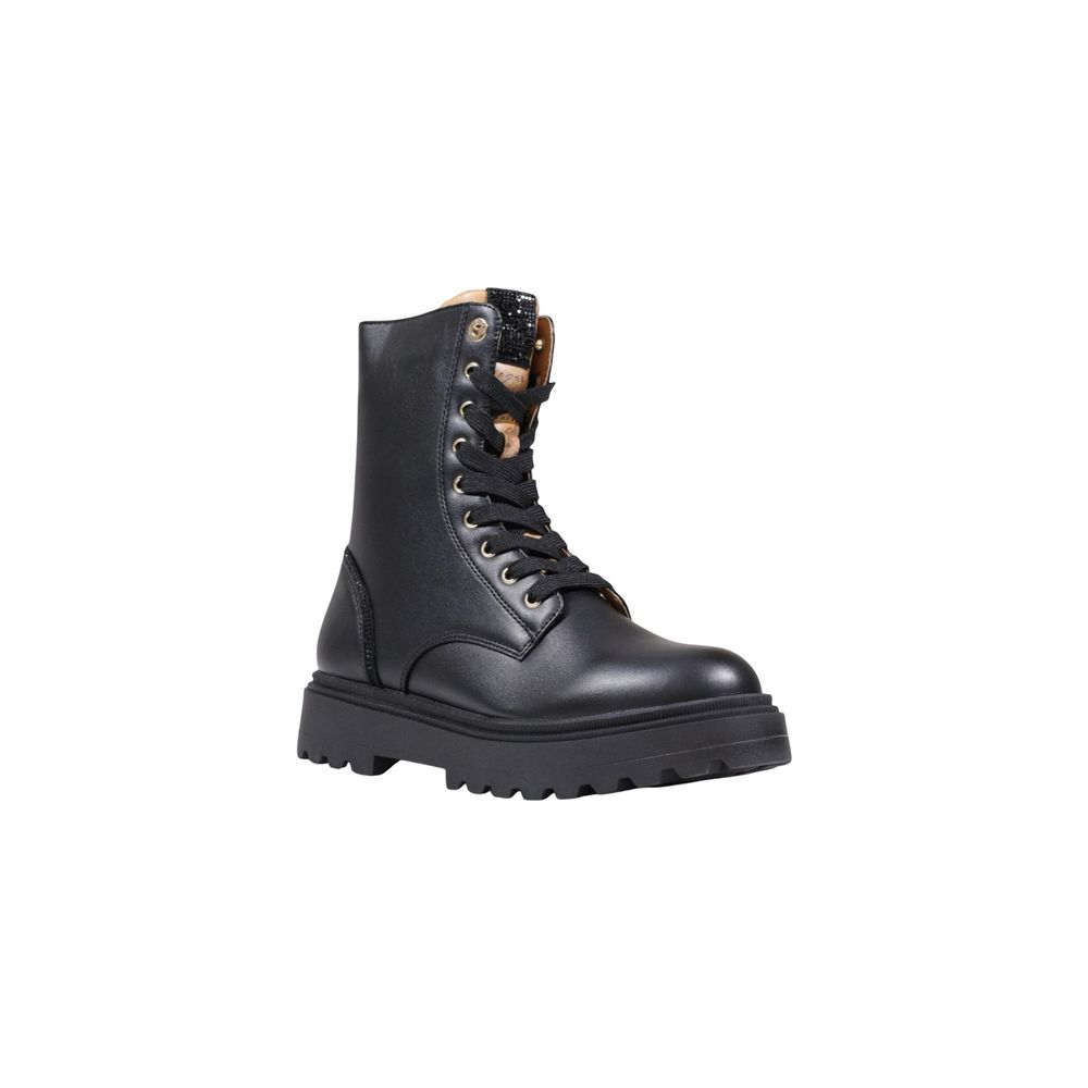 Lace-Up Ankle Combat Winter Boots by Alviero Martini Prima Classe for women in polyethylene & polurethane black features an high-performance design from the Women's Polyethylene & Polurethane Lace-Up Ankle Combat Winter Boots collection, highlighting a high-performance and for a refined look.